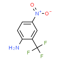ChemSpider 2D Image | 2-Amino-5-nitrobenzotrifluoride | C7H5F3N2O2