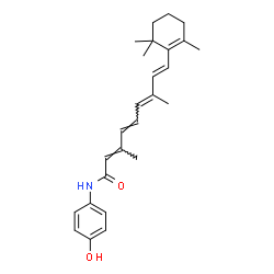 ChemSpider 2D Image | 15-[(4-Hydroxyphenyl)amino]retinal | C26H33NO2