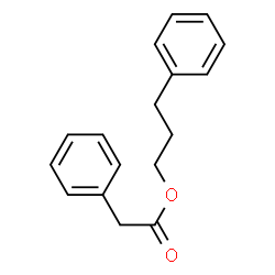 ChemSpider 2D Image | 3-Phenylpropyl phenylacetate | C17H18O2