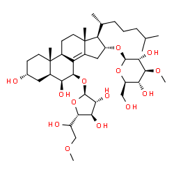 ChemSpider 2D Image | anthenoside Q | C41H70O14