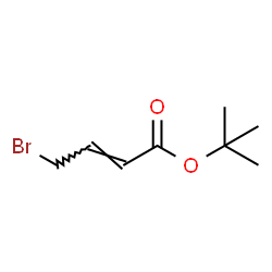 ChemSpider 2D Image | 2-Methyl-2-propanyl (2E)-4-bromo-2-butenoate | C8H13BrO2