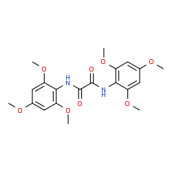 ChemSpider 2D Image | N,N'-Bis(2,4,6-trimethoxyphenyl)ethanediamide | C20H24N2O8
