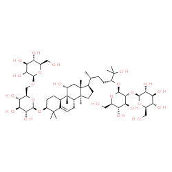 ChemSpider 2D Image | (1S,4R,9beta,11alpha,24R)-1-{[6-O-(beta-D-Glucopyranosyl)-beta-D-glucopyranosyl]oxy}-11,25-dihydroxy-9,10,14-trimethyl-4,9-cyclo-9,10-secocholest-5-en-24-yl 2-O-beta-D-glucopyranosyl-beta-D-glucopyran
oside | C54H92O24