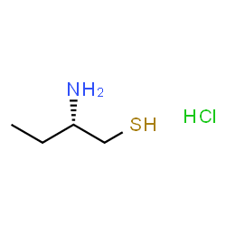 ChemSpider 2D Image | (2S)-2-Amino-1-butanethiol hydrochloride (1:1) | C4H12ClNS