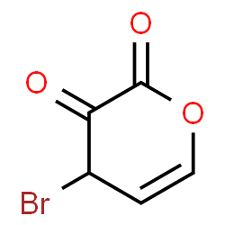 ChemSpider 2D Image | 4-Bromo-2H-pyran-2,3(4H)-dione | C5H3BrO3