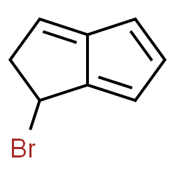 ChemSpider 2D Image | 1-Bromo-1,2-dihydropentalene | C8H7Br