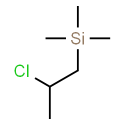 ChemSpider 2D Image | (2-Chloropropyl)(trimethyl)silane | C6H15ClSi