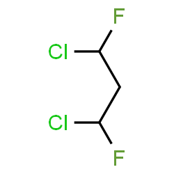 ChemSpider 2D Image | 1,3-Dichloro-1,3-difluoropropane | C3H4Cl2F2