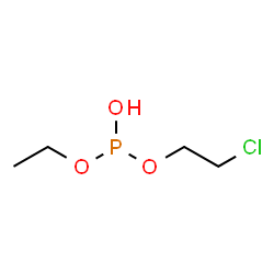 ChemSpider 2D Image | 2-Chloroethyl ethyl hydrogen phosphite | C4H10ClO3P