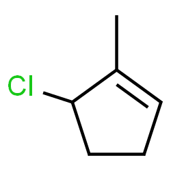 ChemSpider 2D Image | 5-Chloro-1-methylcyclopentene | C6H9Cl
