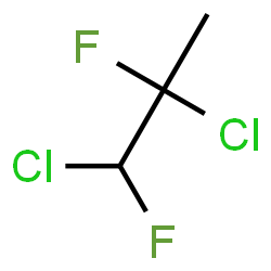 ChemSpider 2D Image | 1,2-Dichloro-1,2-difluoropropane | C3H4Cl2F2
