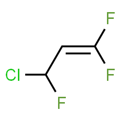 ChemSpider 2D Image | 3-Chloro-1,1,3-trifluoro-1-propene | C3H2ClF3