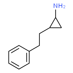 ChemSpider 2D Image | 2-(2-Phenylethyl)cyclopropanamine | C11H15N