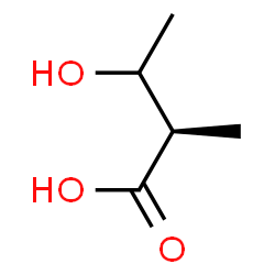 ChemSpider 2D Image | (2R)-3-Hydroxy-2-methylbutanoic acid | C5H10O3