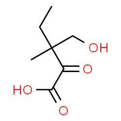 ChemSpider 2D Image | 3-(Hydroxymethyl)-3-methyl-2-oxopentanoic acid | C7H12O4