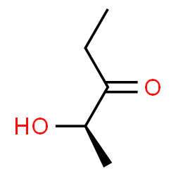 ChemSpider 2D Image | (2R)-2-Hydroxy-3-pentanone | C5H10O2