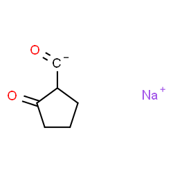ChemSpider 2D Image | Sodium oxo(2-oxocyclopentyl)methanide | C6H7NaO2