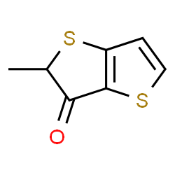 ChemSpider 2D Image | 2-Methylthieno[3,2-b]thiophen-3(2H)-one | C7H6OS2
