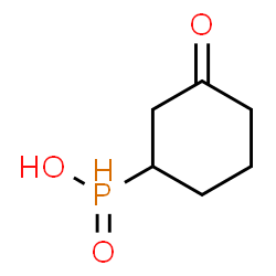 ChemSpider 2D Image | (3-Oxocyclohexyl)phosphinic acid | C6H11O3P