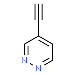 ChemSpider 2D Image | 4-Ethynylpyridazine | C6H4N2