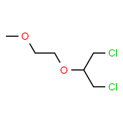 ChemSpider 2D Image | 1,3-Dichloro-2-(2-methoxyethoxy)propane | C6H12Cl2O2