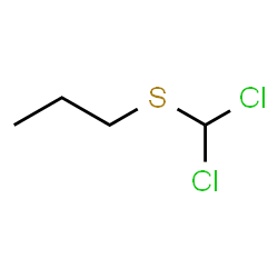 ChemSpider 2D Image | 1-[(Dichloromethyl)sulfanyl]propane | C4H8Cl2S