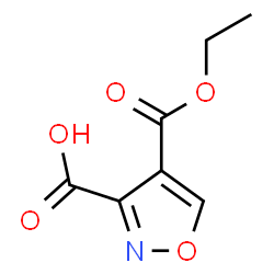 ChemSpider 2D Image | 4-(Ethoxycarbonyl)-1,2-oxazole-3-carboxylic acid | C7H7NO5