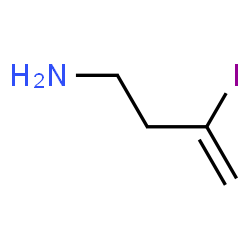 ChemSpider 2D Image | 3-Iodo-3-buten-1-amine | C4H8IN