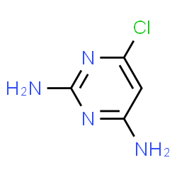 ChemSpider 2D Image | 2,4-Diamino-6-chloropyrimidine | C4H5ClN4