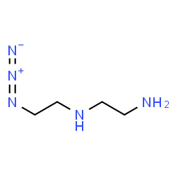 ChemSpider 2D Image | N-(2-Azidoethyl)-1,2-ethanediamine | C4H11N5