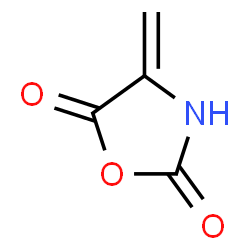 ChemSpider 2D Image | 4-Methylene-1,3-oxazolidine-2,5-dione | C4H3NO3