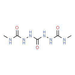 ChemSpider 2D Image | 2,2'-Carbonylbis(N-methylhydrazinecarboxamide) | C5H12N6O3