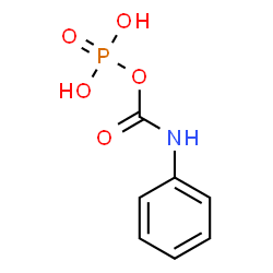 ChemSpider 2D Image | Methanone, (phenylamino)(phosphonooxy)- | C7H8NO5P