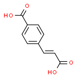 ChemSpider 2D Image | 4-CARBOXYCINNAMIC ACID | C10H8O4