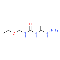 ChemSpider 2D Image | N-[(Ethoxymethyl)carbamoyl]hydrazinecarboxamide | C5H12N4O3