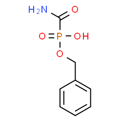 ChemSpider 2D Image | Phosphonic acid, P-(aminocarbonyl)-, mono(phenylmethyl) ester | C8H10NO4P