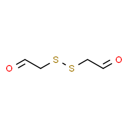 ChemSpider 2D Image | 2,2'-Disulfanediyldiacetaldehyde | C4H6O2S2
