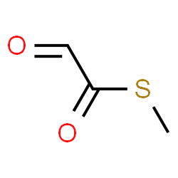 ChemSpider 2D Image | S-Methyl oxoethanethioate | C3H4O2S