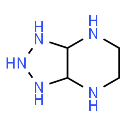 ChemSpider 2D Image | Octahydro-1H-[1,2,3]triazolo[4,5-b]pyrazine | C4H11N5