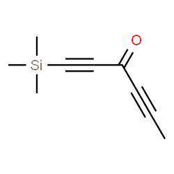 ChemSpider 2D Image | 1-(Trimethylsilyl)-1,4-hexadiyn-3-one | C9H12OSi