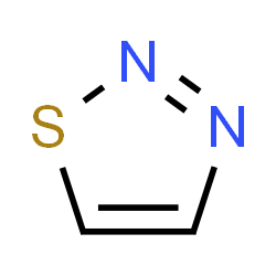 ChemSpider 2D Image | 1,2,3-Thiadiazole | C2H2N2S