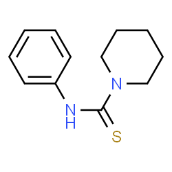 ChemSpider 2D Image | N-Phenyl-1-piperidinecarbothioamide | C12H16N2S