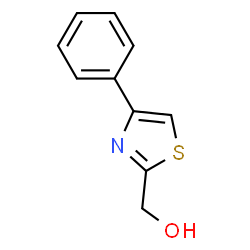 ChemSpider 2D Image | (4-phenylthiazol-2-yl)methanol | C10H9NOS