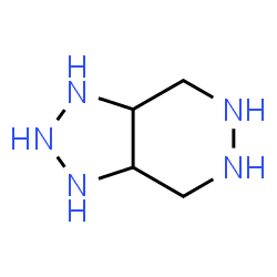 ChemSpider 2D Image | Octahydro-1H-[1,2,3]triazolo[4,5-d]pyridazine | C4H11N5