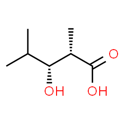 ChemSpider 2D Image | (2S,3R)-3-Hydroxy-2,4-dimethylpentanoic acid | C7H14O3