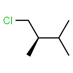ChemSpider 2D Image | (2R)-1-Chloro-2,3-dimethylbutane | C6H13Cl