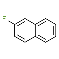 ChemSpider 2D Image | 2-Fluoronaphthalene | C10H7F