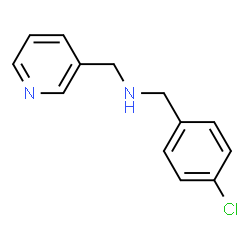 ChemSpider 2D Image | (4-Chloro-benzyl)-pyridin-3-ylmethyl-amine | C13H13ClN2