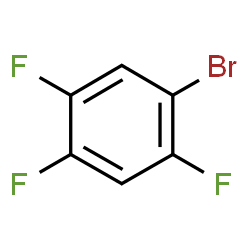 ChemSpider 2D Image | 1-Bromo-2,4,5-trifluorobenzene | C6H2BrF3