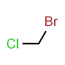 ChemSpider 2D Image | Bromo(chloro)methane | CH2BrCl